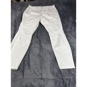 Judy Blue Jeans Women  High Rise Skinny Fit Distressed‎ Stretch Size 18W